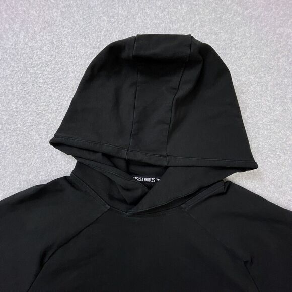 Paper Planes Streetwear Greatness is a Process Hoodie Small Black Sweatshirt - Picture 6 of 13